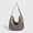 Coffee, variant on Bohemian Hollow Straw Hobo Tote, Adjustable PU Strap Removable Inner Pouch Vacation Shoulder Handheld Purse for Women, Brown