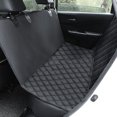 thumbnail image 2 of Protector para asiento de coche para perros, impermeable, a prueba de arañazos, hamaca desmontable, Protector de asiento trasero para coches, camiones, sin sección de ala lateral, 2 of 5