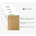 thumbnail image 7 of Office Decor Poster 11x14 Canvas Prints Unframed Set of 4, Wall Art Prints for Bedroom | Living Room | Classroom, Home Office Motivational Desk Decor, 7 of 7