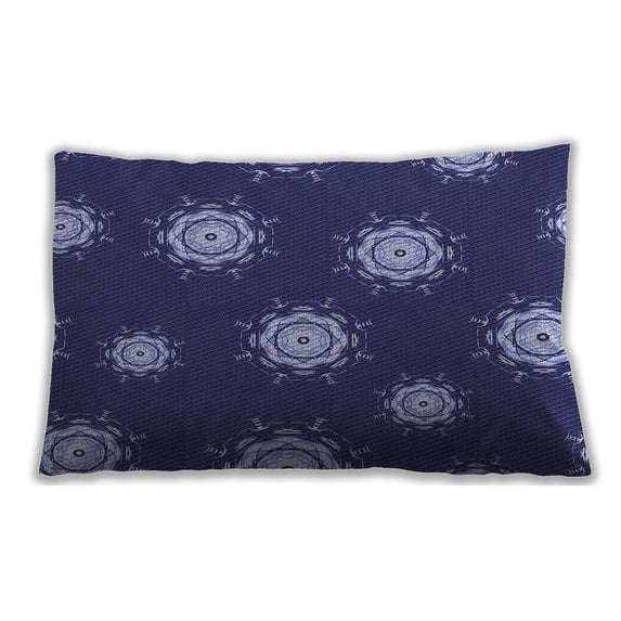 Ahgly Company Outdoor Rectangular Contemporary Lumbar Throw Pillow, 13 inch by 19 inch