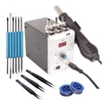 thumbnail image 1 of 858D Soldering Station Solder Iron Desoldering Station BGA Rework Solder Station Hot Air Gun Rework Solder Repair ,Easy to Use, 1 of 6
