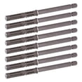 thumbnail image 1 of Unique Bargains Floating Shelf Brackets 10x100mm Invisible Adjustable Hex Pipe Supports 8pcs, 1 of 3
