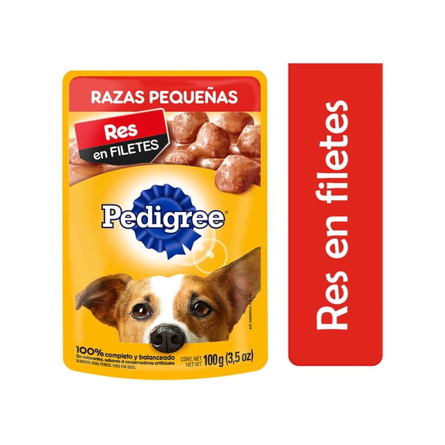 Alimento humedo razas pequeñas res sobre pedigree pack 12 Pedigree Res