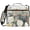 Elephant with Colorful Floral, variant on Zipper Binder with Shoulder Strap 2 inch 3 Ring Waterproof File Folder Organizer Bag 500 Sheet Cheetah and Jungle Leaves