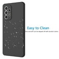 thumbnail image 5 of Cell Phone Cases for 6.5" Galaxy A53 5G, Liquid Silicone Gel Rubber Shockproof Case Ultra Thin fit Galaxy A53 5G Case Slim Matte Surface Cover for Samsung Galaxy A53 5G 2022 -Black, 5 of 8