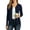 Navy Blue, variant on Women's Long Sleeve Cardigan V-Neck Oufits Knit Button Down Casual Sweater,Black,M-3XL
