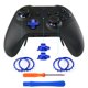 thumbnail image 2 of Botones de cambio de perfil y anillos decorativos para el mando Xbox One Elite 2 - Paquete de 2 cromados mate, 2 of 3