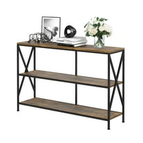 Behost 45inch Console Table, Sofa Table  Entryway  Table TV Stand  Living Room,  Material Wood Metal