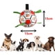 thumbnail image 2 of Juguetes para perros, juguetes para perros, pelotas para perros, pelota de fútbol para perros interactiva de 15 cm x 15 cm para interiores y exteriores, 2 of 5