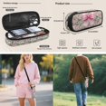 thumbnail image 7 of Pzuqiu Camo Pink Bow 4 Piece School Backpack Set 17 Inch for Girls Middle School Students with Lunch Bag Pencil Case Large Capacity Schoolbag with Breathable Shoulder Straps for Back to School, 7 of 7