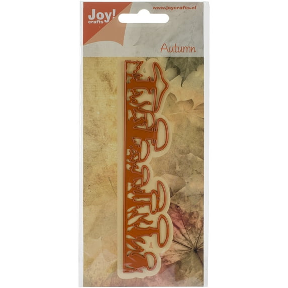 Joy! Crafts Cut & Emboss Die-Mushroom Edge, 5.5"