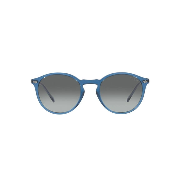 Vogue Eyewear Lunettes de Soleil Rondes pour Hommes VO5432S, Gris Dégradé, 51 mm