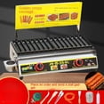 thumbnail image 2 of Máquina para hacer hot dogs de 220 V para obtener salchichas crujientes y jugosas, perfecta para vendedores ambulantes, 2 of 5