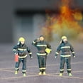 thumbnail image 1 of 3 piezas de modelo de , adorno de mesa de arena, coleccionables realistas, modelo de personas pequeñas para Diorama, casa de muñecas, diseño de 87 Hugo figura en miniatura, 1 of 10