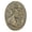 Black Gold & R, variant on Sungmor Vintage Cast Iron Wall Art Decor, Oval-shaped Ornate Classical Woman Relief Plaque, Decorative Wall Ornament Antique Sculpture for Home or Garden, Rustic Dark Brown Finish