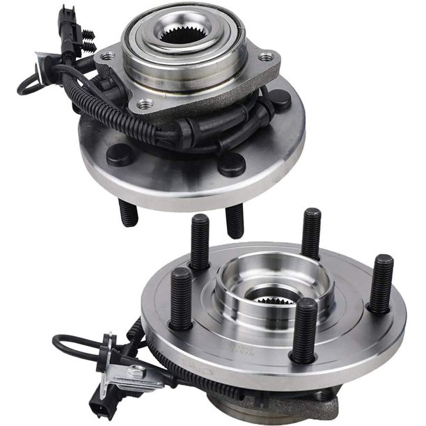 Pair 2 Front Wheel Hub and Bearing Assembly for 20082016 Town and