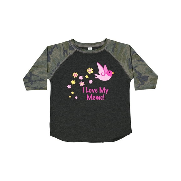 Inktastic I Love My Meme Girls Toddler T-Shirt