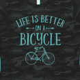 thumbnail image 4 of Inktastic Life's Better On A Bicycle Women's T-Shirt, 4 of 5