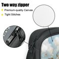 thumbnail image 4 of ZUXONGSY Cow Daisy Cloud Print Bible Cover for Women Men Music Note Pattern Bible Case Bible Carrying Case with Handle Large Church Bag Zippered Bible Tote Bible Gift Handbag, 4 of 6