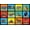 Animal Picture Squares, variant on KidCarpet.com Sitting Hexagons Area Rug, 4' x 6', Multicolored | Rug for Kids Room, Playroom | Kids Rug for Classroom, Carpet for School, Nursery, Colorful Children's Classroom Area Rugs for Kids