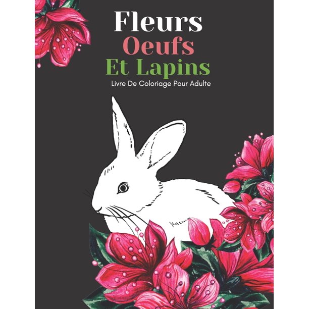 Fleurs Oeufs Et Lapins Livre De Coloriage Pour Adulte Beaux Grands Dessins Faciles Pour Les Personnes Agees Et Les Debutants Livre De Coloriage Pour Les Personnes Agees Paperback Walmart Com Walmart Com