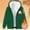 Green, variant on Aimik Women Heavyweight Sherpa Fleece Hoodie Sweatshirt with Christmas Graphic Warm Full Zip Up Outdoor Jacket for Winter Holidays