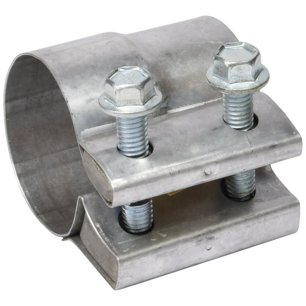 (33975) 21/4" Aluminized LapJoint Exhaust Clamp, For long life