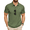 Army Green, variant on COOFANDY Men's Polo Shirts Short Sleeve Pique Jersey Golf Shirt Casual Summer Collared T-Shirts