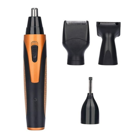 Bestope 4 in 1 Hair Remover Set Nose Eyebrow Trimmer Razor USB Body Facial Hair Remover for Home or Travel Use