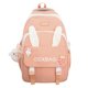 thumbnail image 1 of Mochila de conejo para mujer y niña, mochila de viaje, mochila escolar, mochila bonita (rosa), 1 of 8