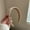 Khaki, variant on Helii Women's Solid Color Wide Headband Soft Non-Slip Elastic Hairband Versatile Daily Hair Accessory