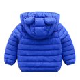 thumbnail image 6 of ATAIKU 6M-5T Toddler Baby Boy Girl Cute Hooded Puffer Jacket with Pants Kids Winter Snowsuit Lightweight Down Outwear, 6 of 13