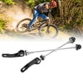 thumbnail image 4 of Bicycle Flower Drums Quick Detachable Rod 2Pcs Bicycle Hub Quick Release Lever 145mm Front 185mm Rear  Wear Resistance Quick Release Skewer For Bike Wheel, 4 of 8