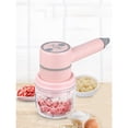 thumbnail image 5 of Wireless Electric Food Mixer Mini USB Rechargeable Handheld Egg Beater Baking Hand Mixer Household Kitchen Tools Green, 5 of 5