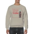 thumbnail image 2 of Officially Licensed Coca Cola Buy the World a Coke Graphic Women's Sweatshirt, 2 of 3