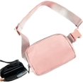 thumbnail image 2 of Mini riñonera unisex TANGJMXG cruzada de cintura negra correas de hombro ajustables, 2 of 5