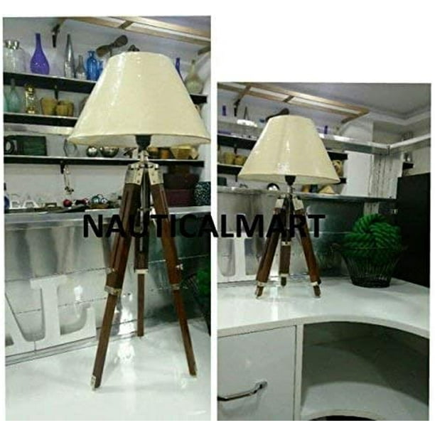 Royal Marine Tripod Floor Lamp By Nauticalmart Com Royal Marine Tripod Floor Lamp By, Del Mar Surveyor Floor Lamp