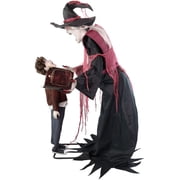 Haunted Hill Farm 7 ft Motion-Sensor Soul Harvester Halloween Animatronic by Tekky, HHSOULHARVSTR-1FLSA