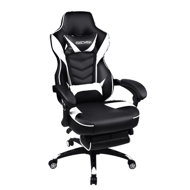 ELECWISH Racing Style Reclining Gaming Chair High Back