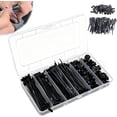 thumbnail image 1 of Cinchos Plástico, Hebillas Universal de Nylon para Bridas Autobloqueante, Cintillos Cables Fuerte Ataduras Resistente Reutilizable para Coche Hogar Oficina Reparación Diarias Fijación, 1 of 4
