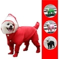 thumbnail image 1 of Pet Impermeable Con Capucha Ropa De Lluvia Ligero Transpirable Ajustable Pet Mackintosh Outfit (Rojo, S)-Rojo-XL Sailing Electrónica, 1 of 5