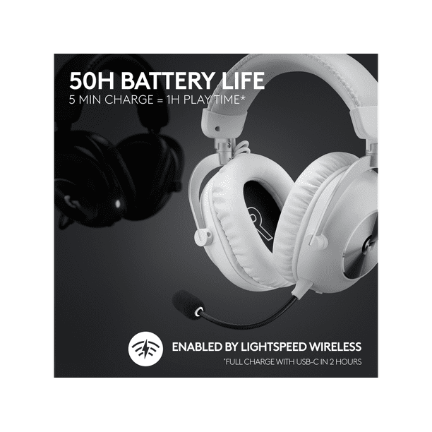 Logitech G PRO X 2 LIGHTSPEED Wireless Gaming Headset, Detachable
