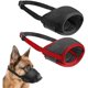 thumbnail image 1 of Bozal de nailon para perro, 2 piezas, suave, ajustable, transpirable, bozal antimordeduras para perros pequeños, medianos y grandes (M), 1 of 5