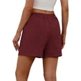thumbnail image 5 of BUIGTTKLOP Women's 2026 Summer Casual Shorts with Pocket Elastic High Waisted Wide Leg Beach Shorts Cute Dressy Vacation Clothes, 5 of 6