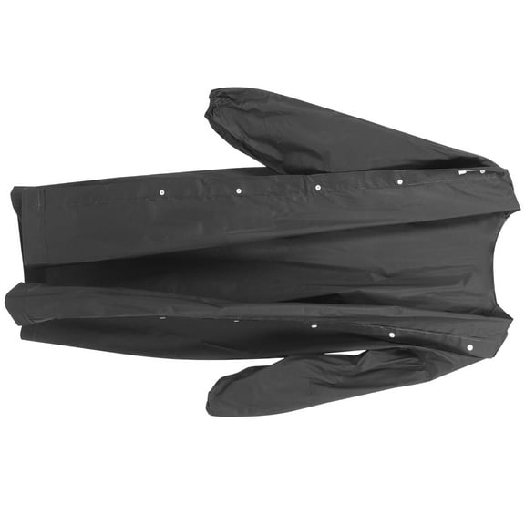 GOOHOCHY Long Rain Coats for Men Adult Poncho with Hood Ponchos Man Black