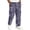 Light Purple, variant on UDAUDU Mens Cargo Pants Athletic Hiking Drawstring Elastic Waist Trousers Outdoor Fall Lightweight Sweatpants with Pockets Beige S