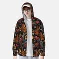 thumbnail image 2 of Fotbe Sunflower Rooster Chaqueta con Protección Solar UPF 50+ para Hombre y Mujer, Camisa con Capucha y Bolsillos-Medium, 2 of 7