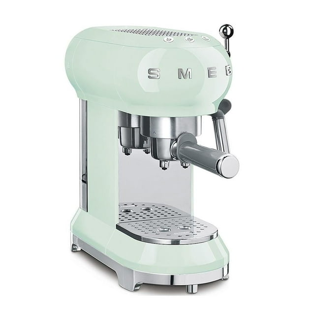 Máquina de Café Espresso Smeg 15 Bares de Presión Verde Pastel