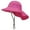 Rose Red, variant on Yoyauz Children's Sun Hat UPF50 Sunscreen Bucket Hat Toddler Summer Beach Play Cap with Neck Flap