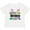 AA-White, variant on Inktastic Grandma's Fishing Buddy with Colorful Fish Boys or Girls Baby T-Shirt